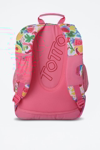 Sac à dos Crayoles - Rose et écru