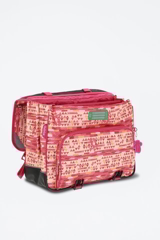 Sac à dos Tijeras - Fuchsia et beige