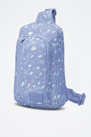 Sac à dos bandoulière Tracer - Ciel et blanc