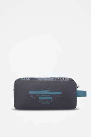 Trousse Infinity - Ble pétrole et gris