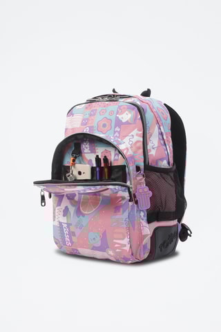 Sac à dos Crayola - Rose et blanc