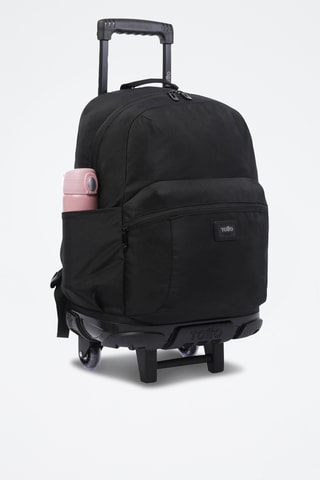 Sac à dos à roulettes Trik - Noir