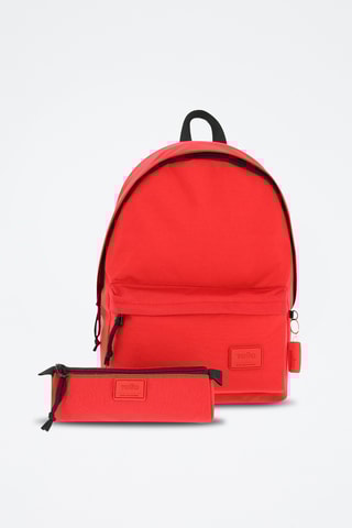 Sac à dos et trousse Kalex - Rouge