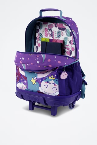 Sac à dos à roulettes Lena - Violet - L
