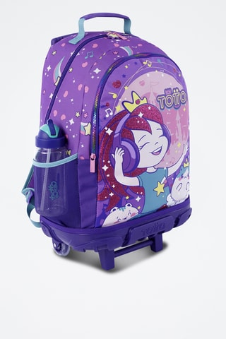 Sac à dos à roulettes Lena - Violet - L