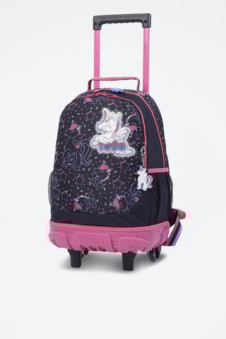 Sac à dos à roulettes Unipony - Noir - M
