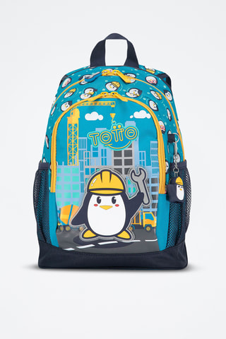 Sac à dos Funny Penguin - Bleu cobalt - M
