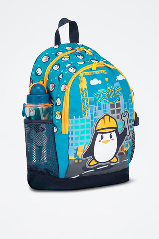 Sac à dos Funny Penguin - Bleu cobalt - M