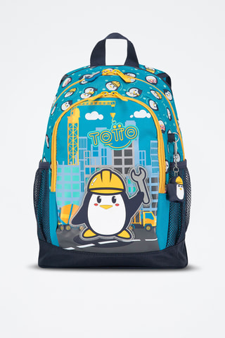 Sac à dos Funny Penguin - Bleu cobalt - S