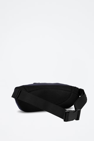 Sac banane Dupioni - Bleu marine