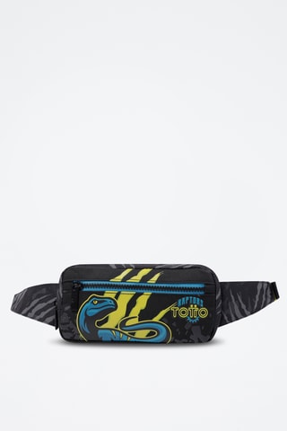 Sac banane Raptor - Noir et bleu électrique