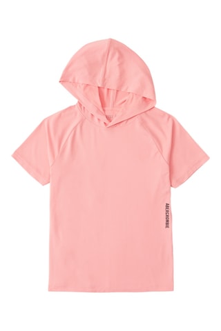 T-shirt com capuz - Laranja