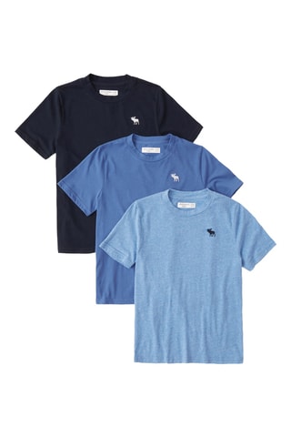 3 t-shirts - Azul