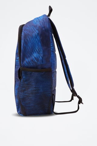 Mochila tie and dye - Azul e preto