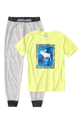 Pijama - Cinzento-claro