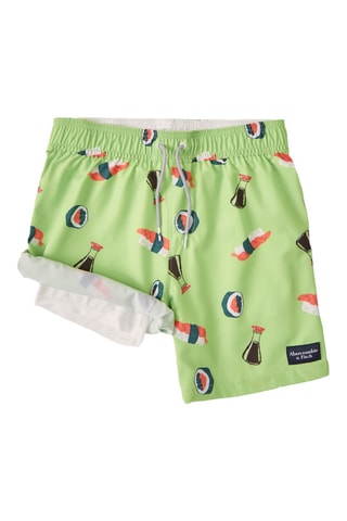 Calções de banho - Verde-claro