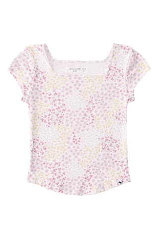 T-shirt - Branco e vermelho