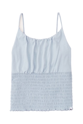 Camisola de alças - Azul-celeste