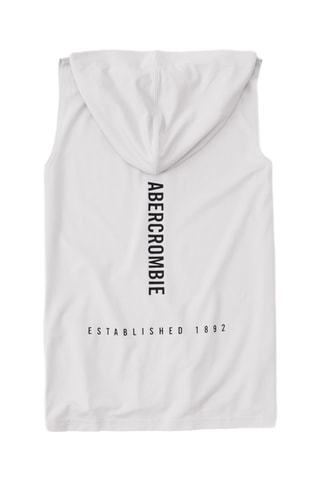 T-shirt com capuz - Branco