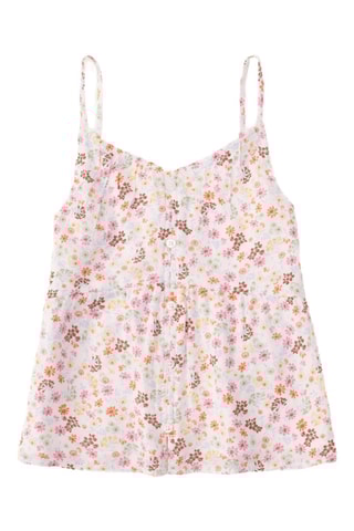 Camisola de alças - Branco