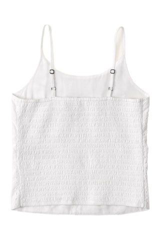 Camisola de alças - Branco