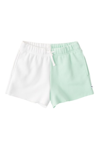 Calções - Verde-claro e branco