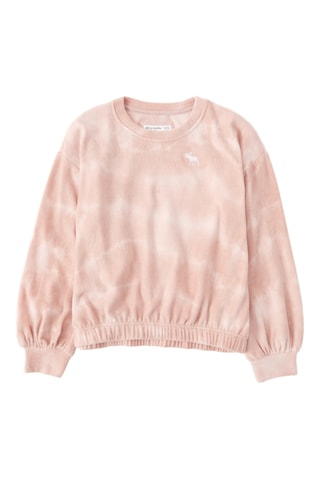 Sweat polar tie and dye - Rosa