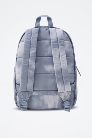 Mochila atrás tye and dye - Azul-celeste e branco