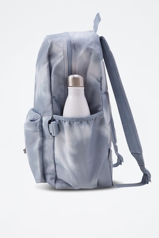 Mochila atrás tye and dye - Azul-celeste e branco