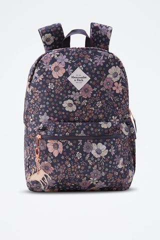 Mochila - Preto e rosa-maquilhagem