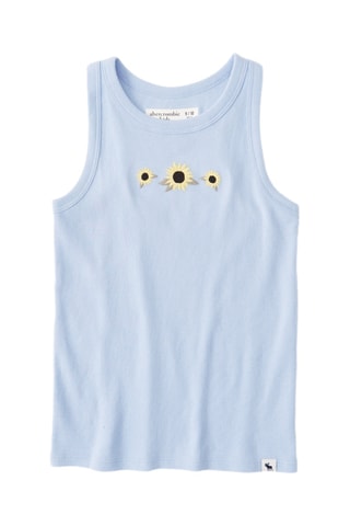 Camisola de alças - Azul-claro