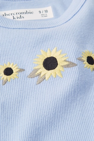 Camisola de alças - Azul-claro