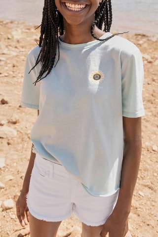 T-shirt - Azul-celeste
