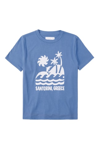 T-shirt - Azul-claro