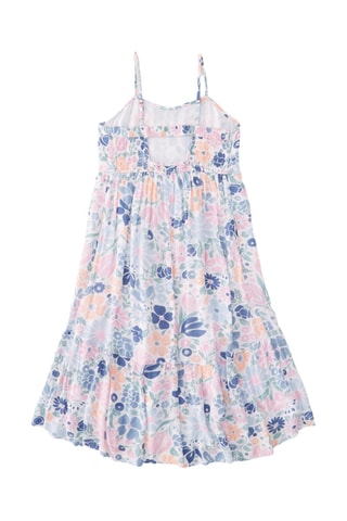 Vestido - Rosa-maquilhagem e índigo