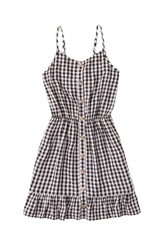 Vestido - Preto e branco