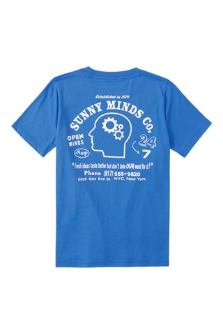 T-shirt - Azul-cobalto