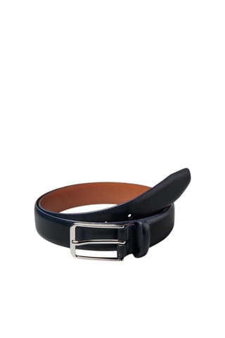 Ceinture en cuir - Bleu