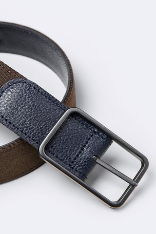 Ceinture en cuir - Marron