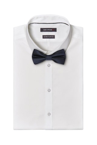Noeud papillon en soie - Bleu marine