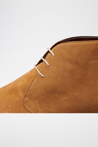 Boots en nubuck - Marron