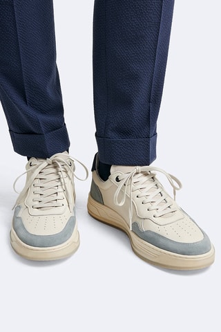 Baskets en cuir - Blanc