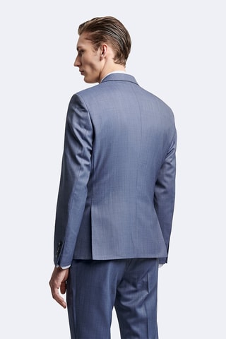 Veste de costume en laine - Bleu