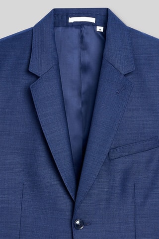 Veste de costume en laine - Bleu