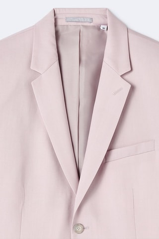Veste de costume en laine - Rose