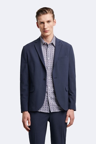Veste de costume slim - Bleu