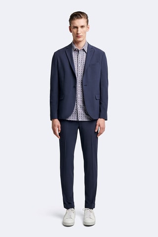 Veste de costume slim - Bleu