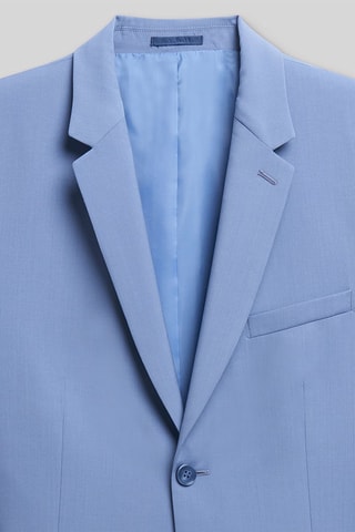 Veste de costume en laine - Bleu