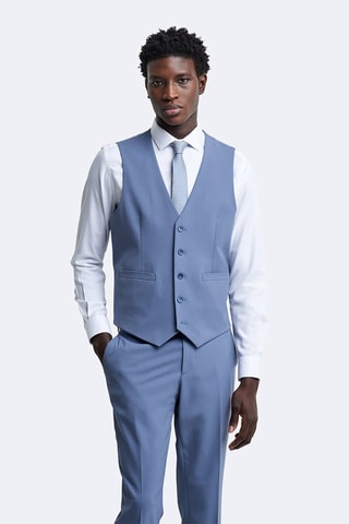 Gilet de costume - Bleu
