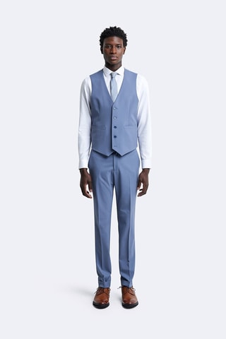 Gilet de costume - Bleu